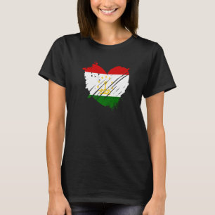 Camiseta Bandera de Tayikistán que amo está en mi ADN para 
