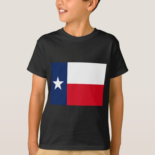 CAMISETA BANDERA DE TEJAS (Anverso)