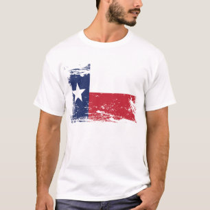 Camiseta Bandera de Tejas del Grunge