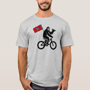 Camiseta Bandera de Tennessee de ciclismo de Bigfoot