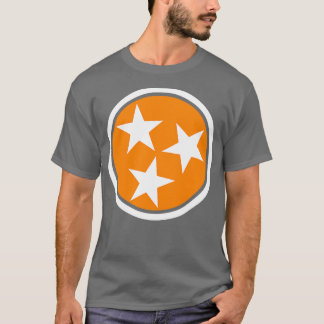 Camiseta Bandera de Tennessee Stars Gran Naranja