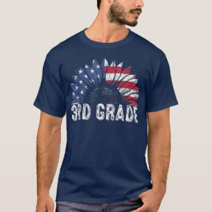 Camiseta Bandera de tercer grado del equipo de profesores n