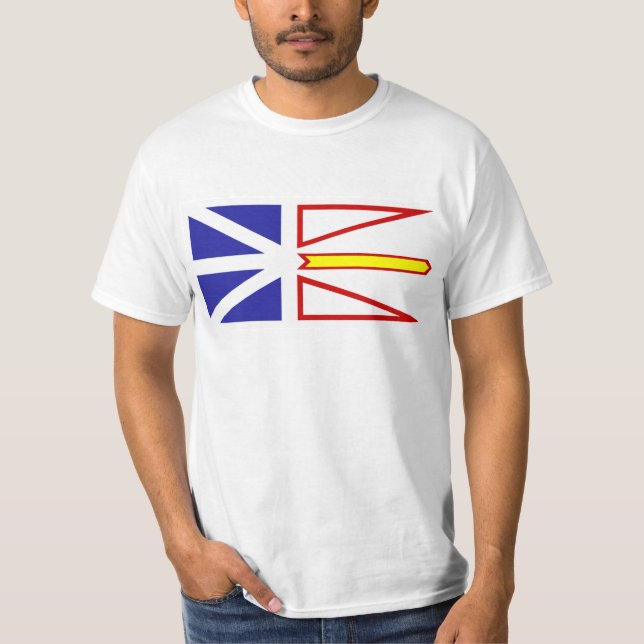 Camiseta Bandera de Terranova y de Labrador (Anverso)