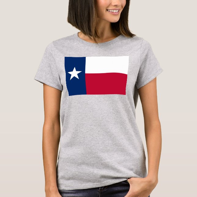 Camiseta Bandera de Texas (Anverso)