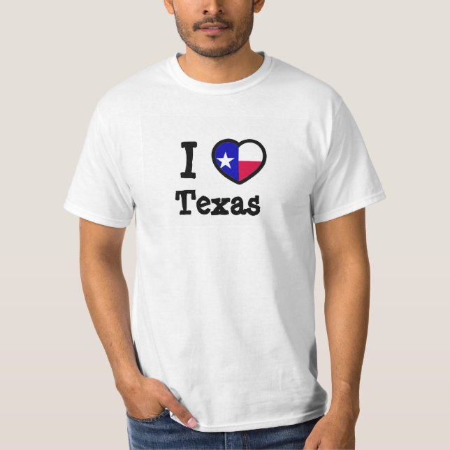 Camiseta Bandera de Texas (Anverso)