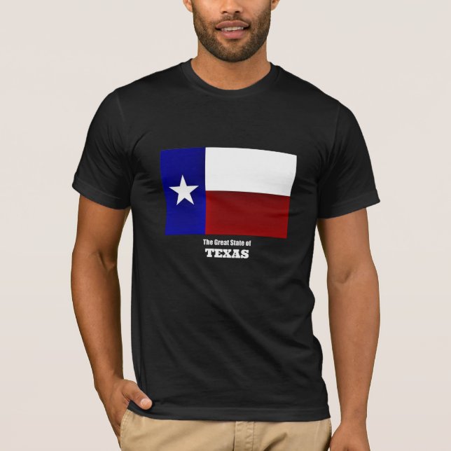 Camiseta Bandera de Texas (Anverso)