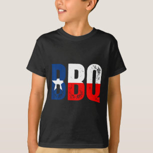 Camiseta Bandera de Texas con barbacoa