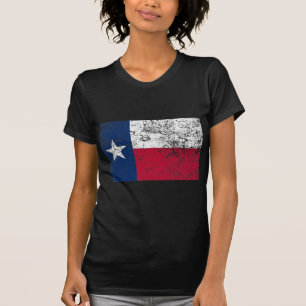 Camiseta Bandera de Texas con problemas