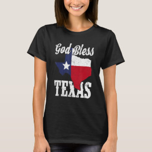 Camiseta Bandera de Texas Estado Patriótico Texan Dios bend