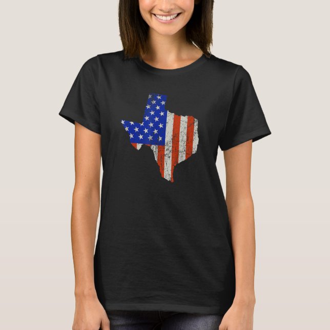 Camiseta Bandera De Texas Home Usa (Anverso)