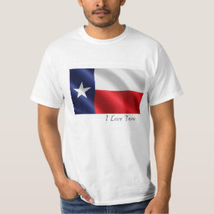 Camiseta Bandera de Texas para hombres-T-Shirt-White