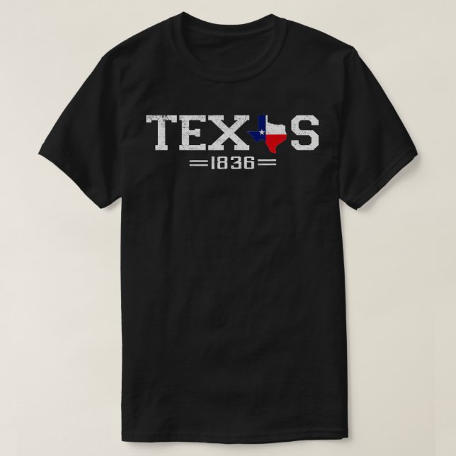 Camiseta Bandera de Texas por el Día de la Independencia de (Diseño del anverso)