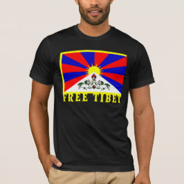 Camiseta Bandera de Tíbet
