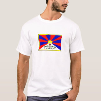 Camiseta Bandera de Tíbet