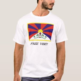 Camiseta Bandera de Tíbet