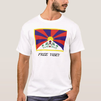 Camiseta Bandera de Tíbet