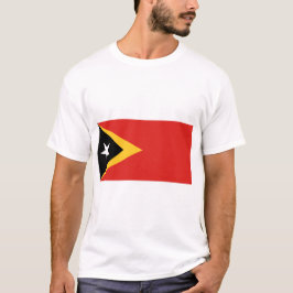 Camiseta Bandera de Timor Oriental
