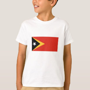 Camiseta Bandera de Timor Oriental