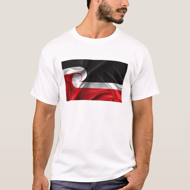 Camiseta Bandera de Tino Rangatiratanga (Anverso)