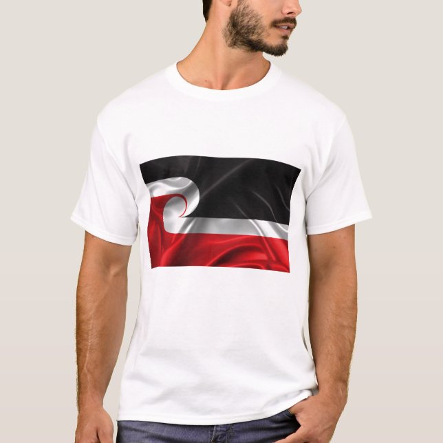 Camiseta Bandera de Tino Rangatiratanga (Anverso)