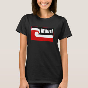Camiseta Bandera de Tino Rangatiratanga, bandera maorí