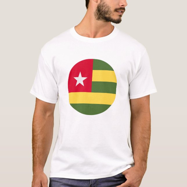 Camiseta Bandera de Togo (Anverso)