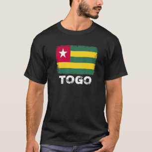 Camiseta Bandera de Togo apoya a togolesas hombres