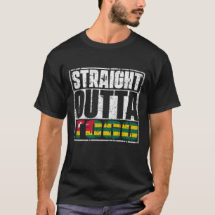 Camiseta Bandera de Togo directamente fuera de Togo