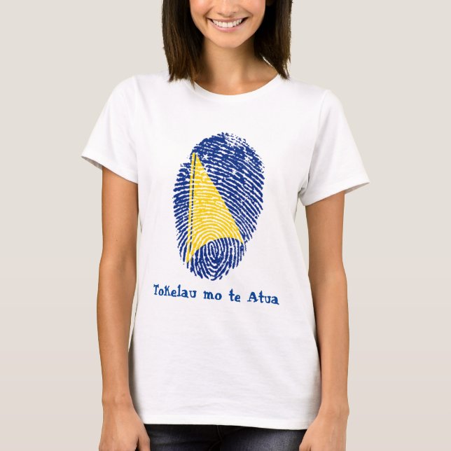 Camiseta Bandera de Tokelau (Anverso)