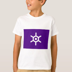Camiseta Bandera de Tokio (ciudad capital japonesa)