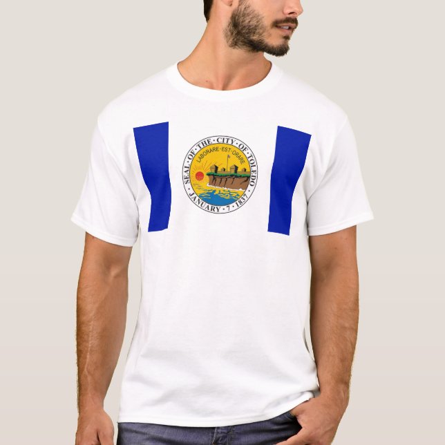Camiseta Bandera de Toledo (Anverso)