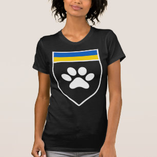 Camiseta Bandera de toma de conciencia de Ucrania apoya a m