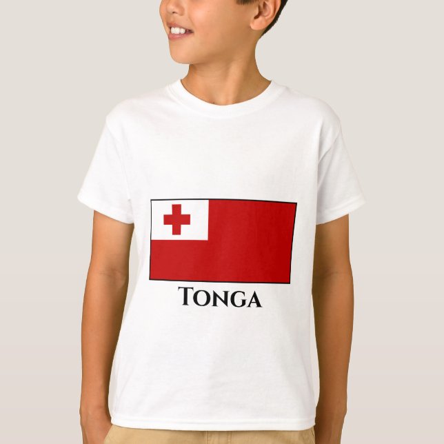 Camiseta Bandera de Tonga (Anverso)