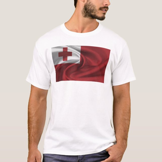Camiseta Bandera De Tonga (Anverso)