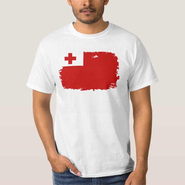 CAMISETA BANDERA DE TONGA (Anverso)