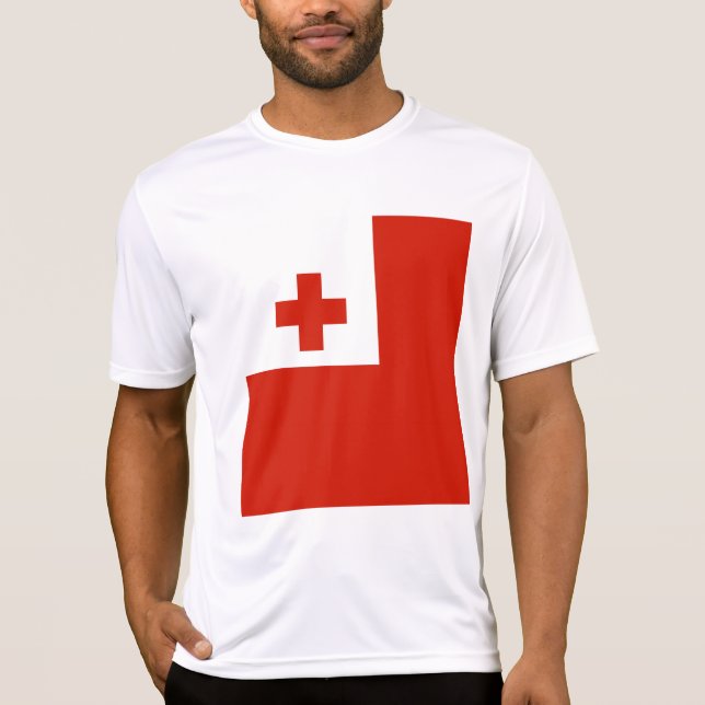 Camiseta Bandera de Tonga (Anverso)
