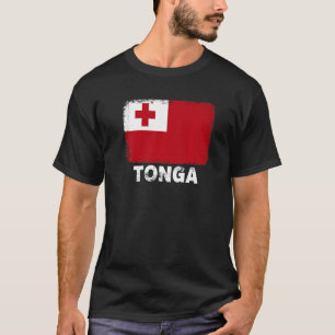 Camiseta Bandera de Tonga Apoya a Tonga Hombres