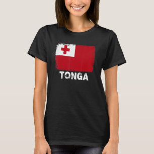 Camiseta Bandera de Tonga Apoya a Tonga Hombres