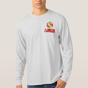 Camiseta Bandera de Tonga y Patriótico del Escudo de Armas