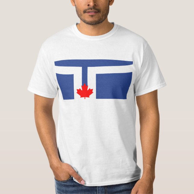 Camiseta Bandera de Toronto (Anverso)