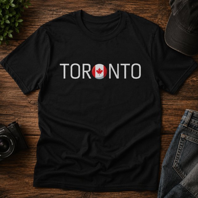 Camiseta Bandera de Toronto Canadá  (Subido por el creador)