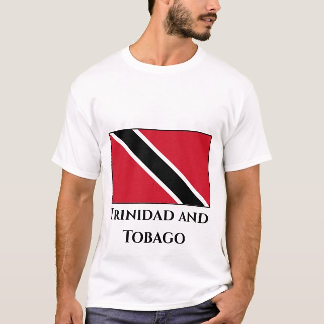 Camiseta Bandera de Trinidad y Tobago (Anverso)