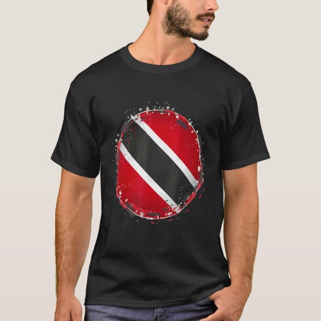 Camiseta Bandera de Trinidad y Tobago (Anverso)