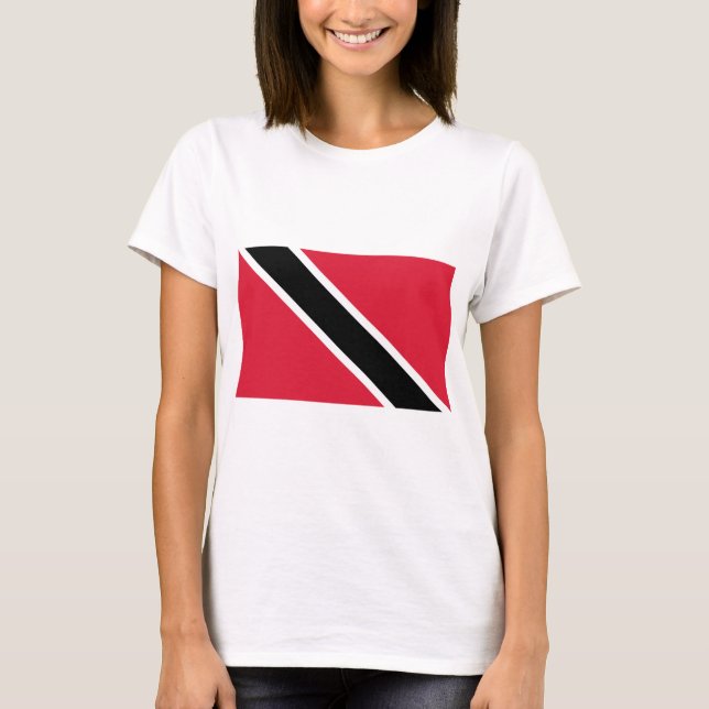 Camiseta Bandera de Trinidad y Tobago (Anverso)