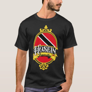 Camiseta Bandera de Trinidad y Tobago de la familia Hosein