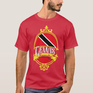 Camiseta Bandera de Trinidad y Tobago de la familia Lewis