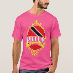 Camiseta Bandera de Trinidad y Tobago de la familia Phillip