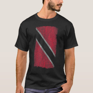 Camiseta Bandera de Trinidad y Tobago Efecto de apariencia 