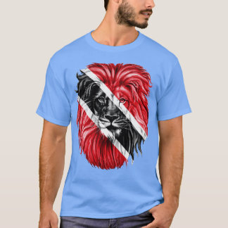 Camiseta Bandera de Trinidad y Tobago león de Trinidad y To