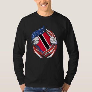 Camiseta Bandera de Trinidad y Tobago Orgulloso americano d